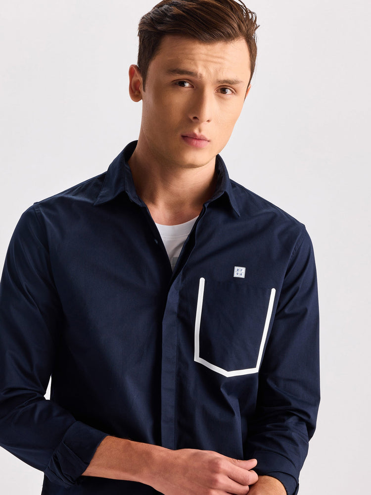 Navy Street Wear Shirt