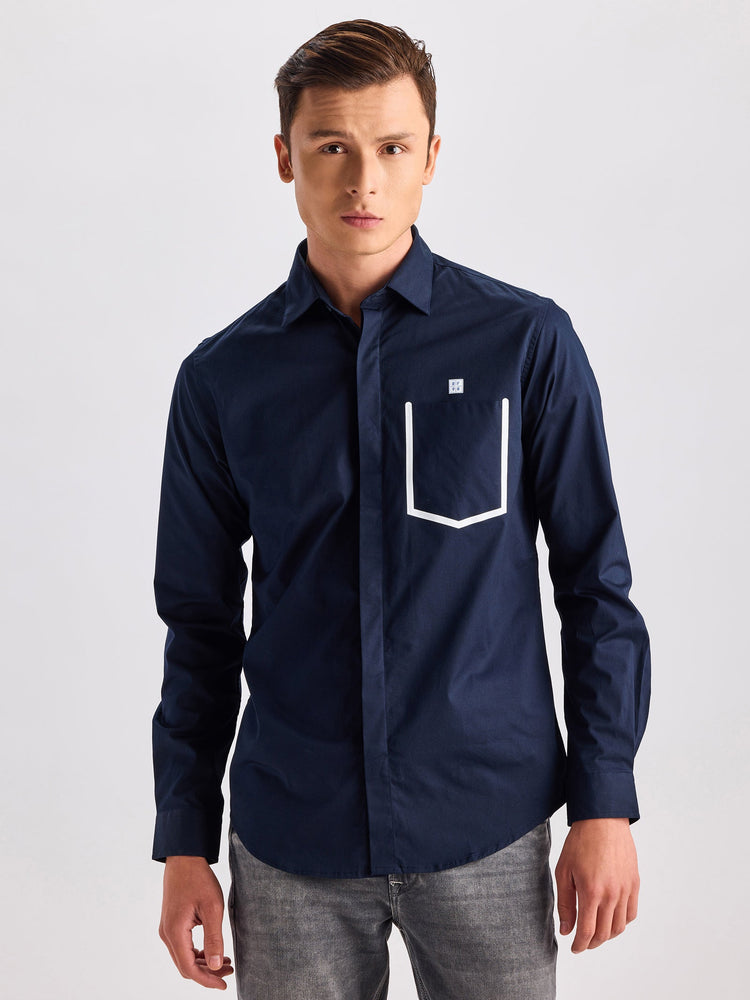 Navy Street Wear Shirt