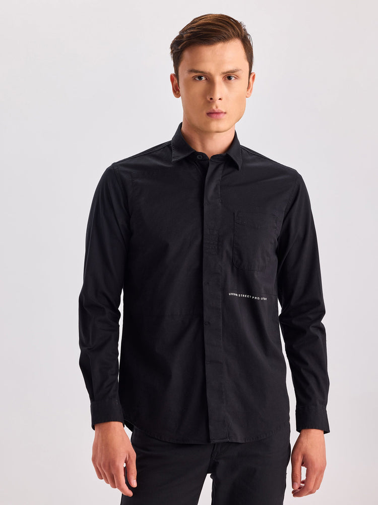 Black Street Wear Shirt