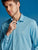 Blue Knitted Urban Stretch Shirt