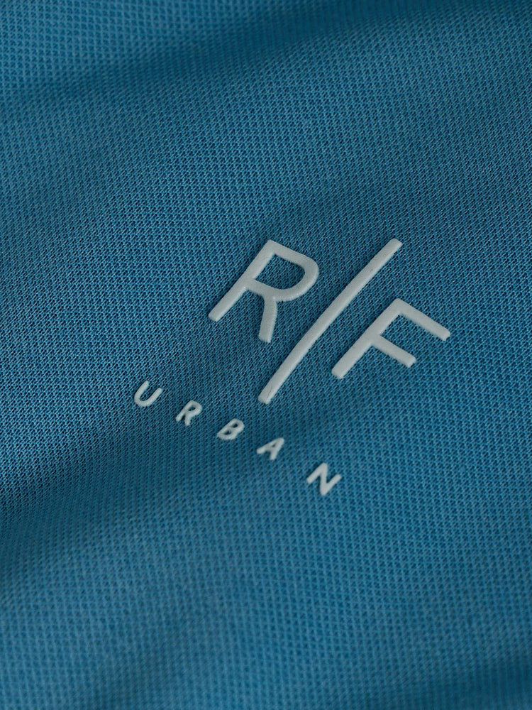 Blue Knitted Urban Stretch Shirt