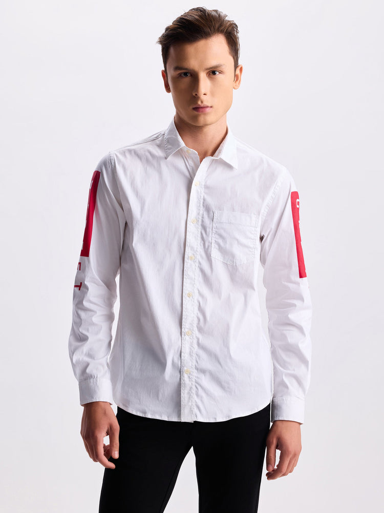 White Street Wear Shirt