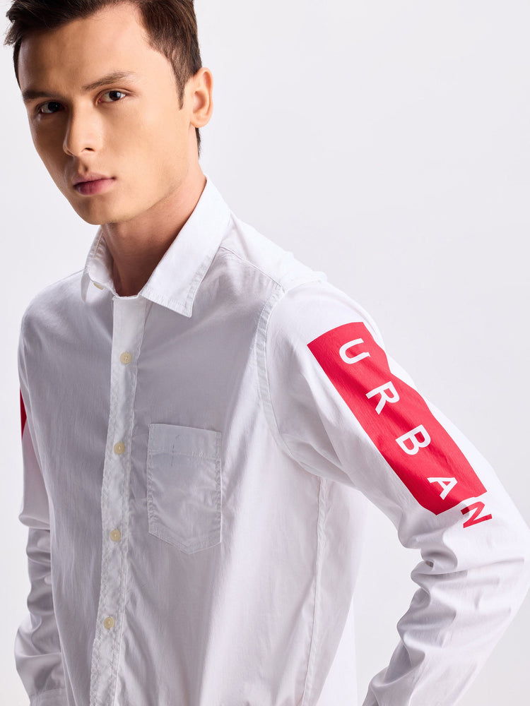 White Street Wear Shirt
