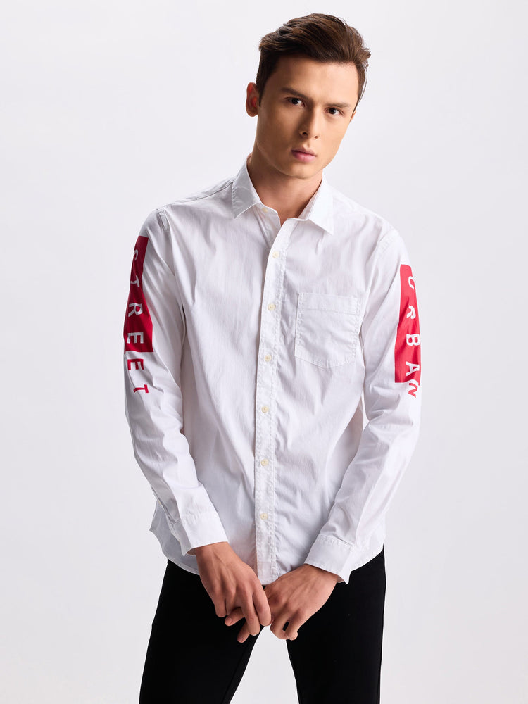 White Street Wear Shirt