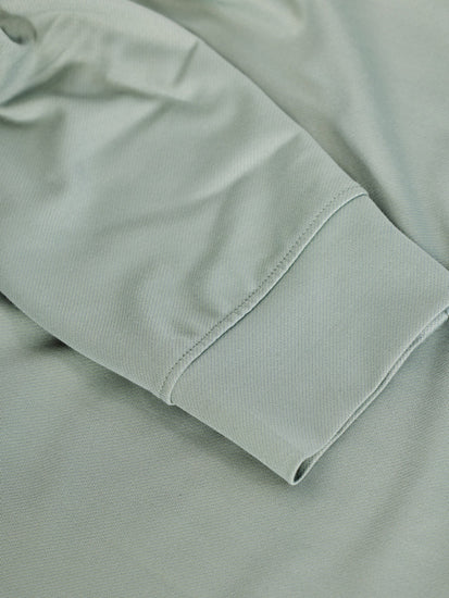 Light Green Henley Sweatshirt