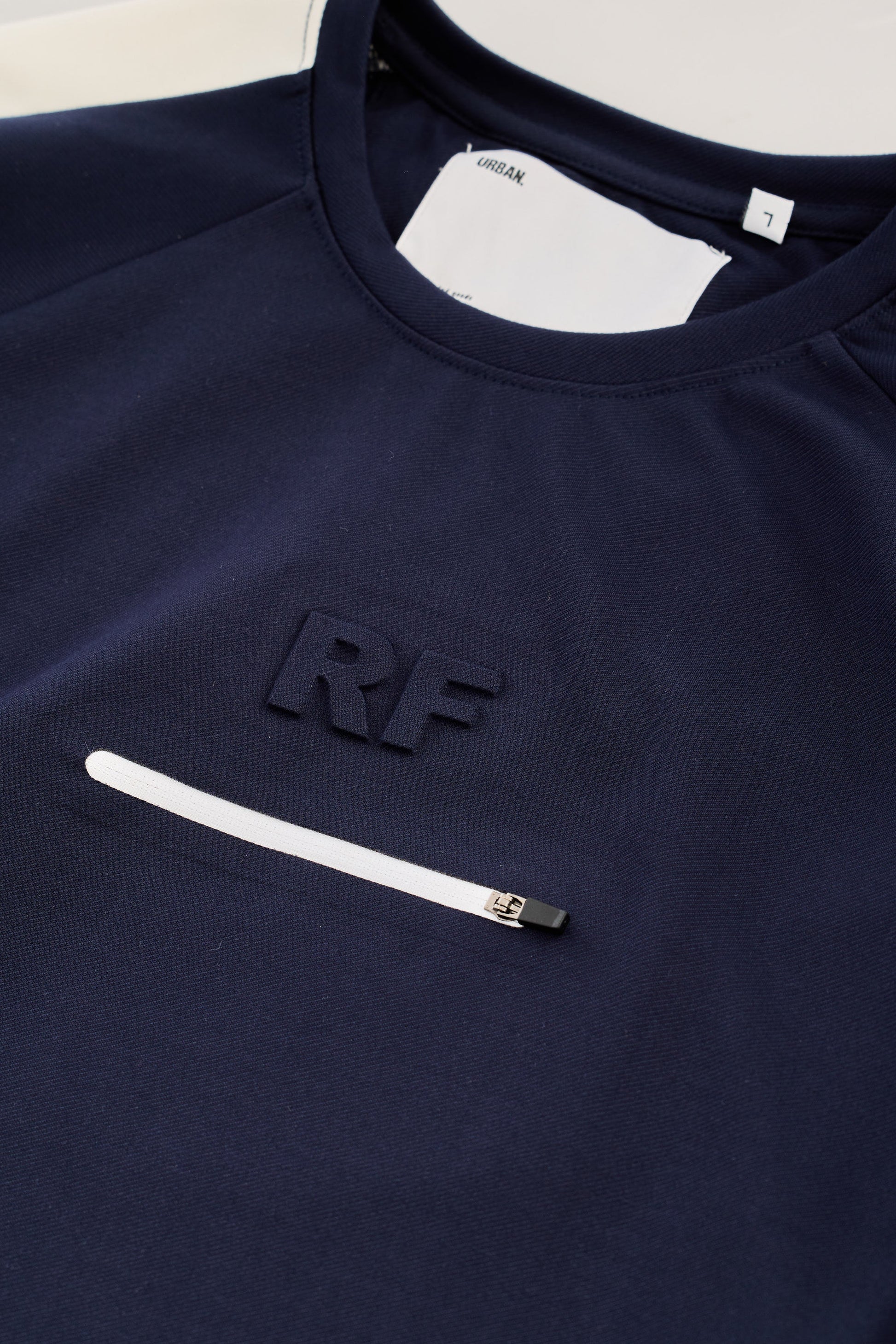Navy Printed Sweatshirt
