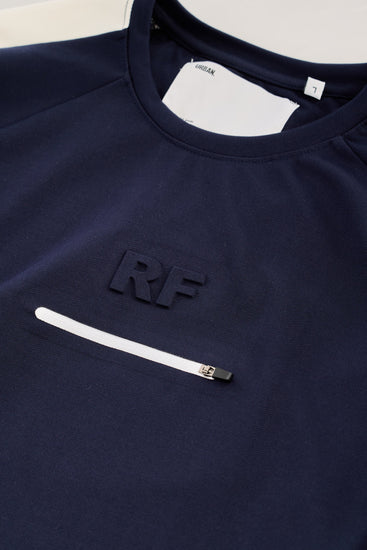 Navy Printed Sweatshirt