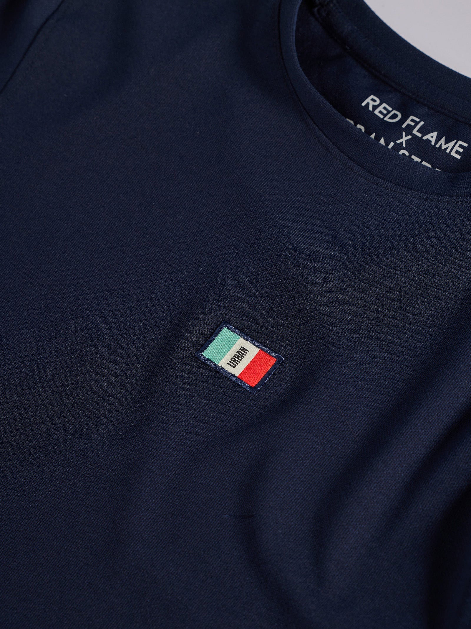 Navy Solid Stretch Urban T-Shirt