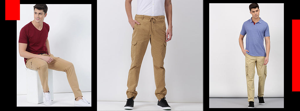 Top 3 ways to don cargo pants for men