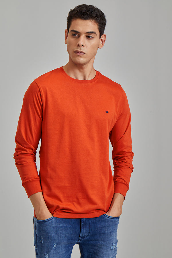 Rust Plain T-Shirt