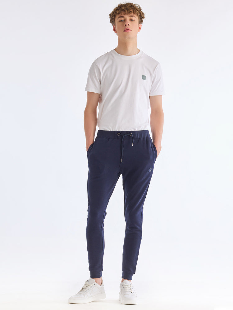 Navy Regular Fit Track Pant
