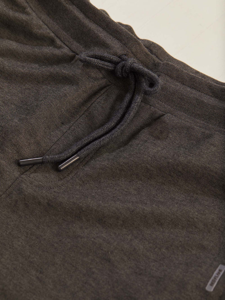 Grey Knits Jacquard  Shorts