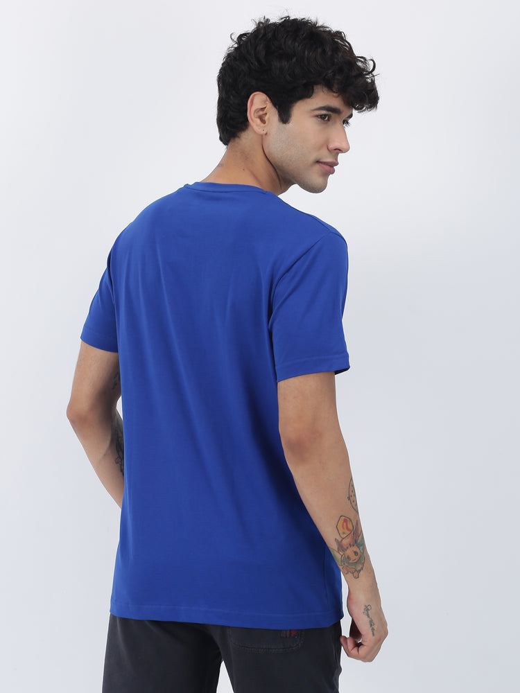 Cotton Stretch V-neck T-Shirt