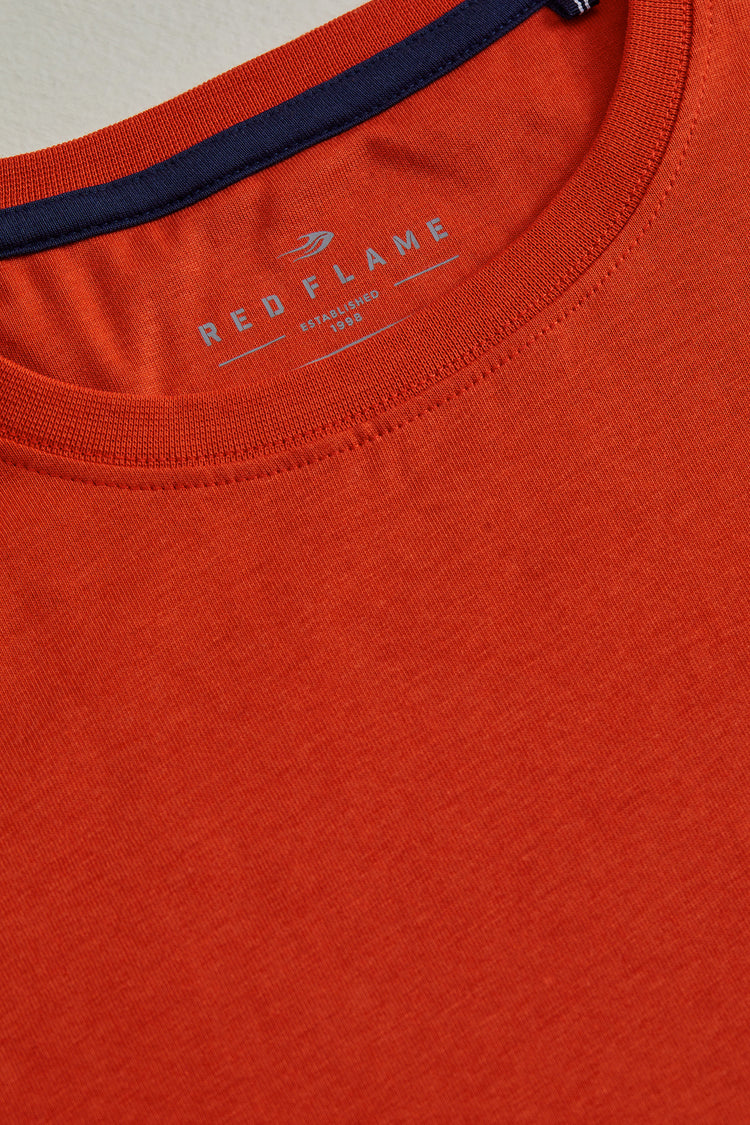 Rust Plain T-Shirt