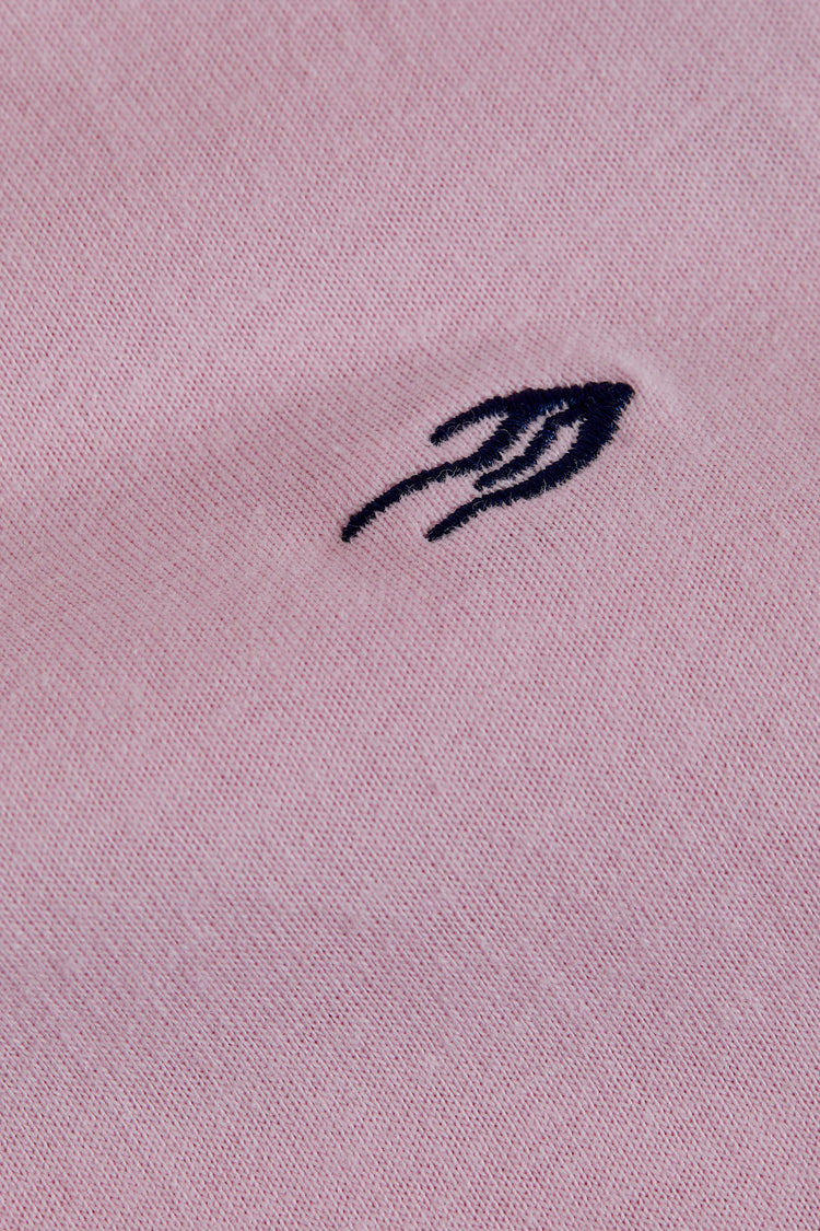 Pink Plain  T-Shirt