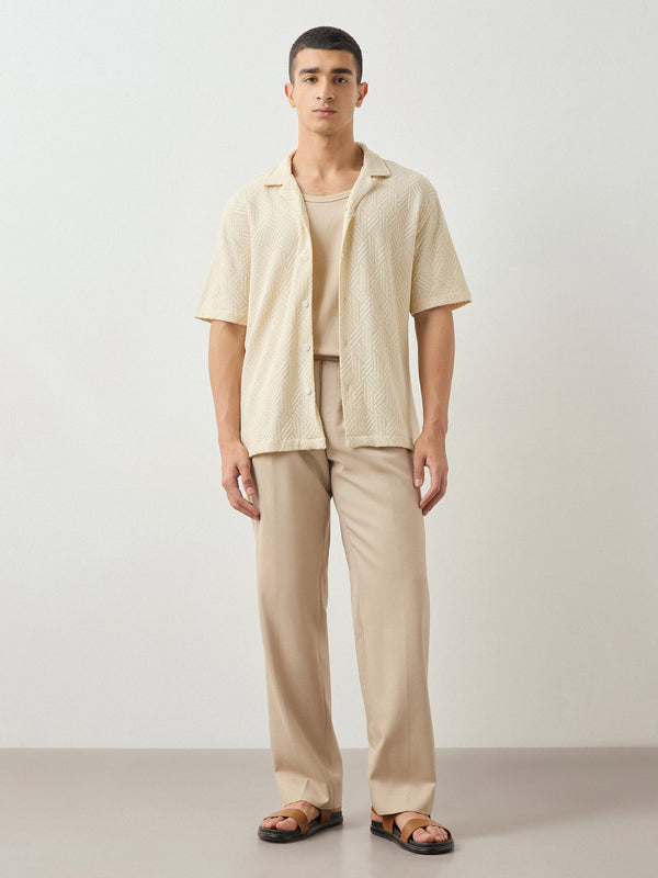 Boxy Fit Knit Shirt