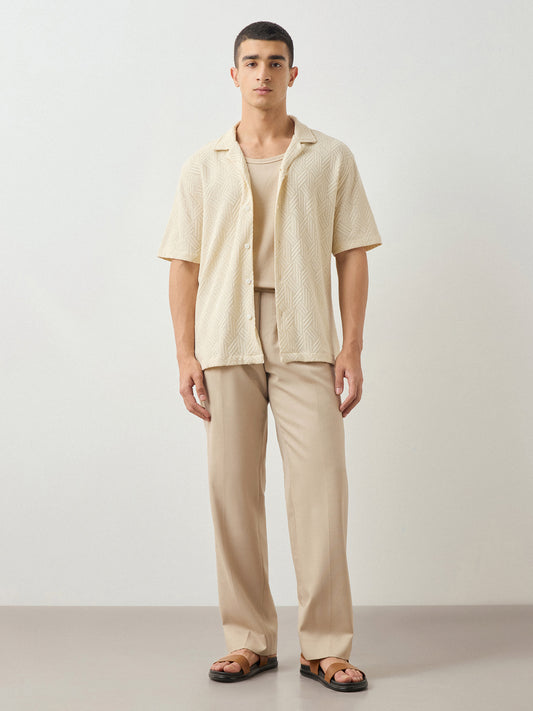 Boxy Fit Knit Shirt