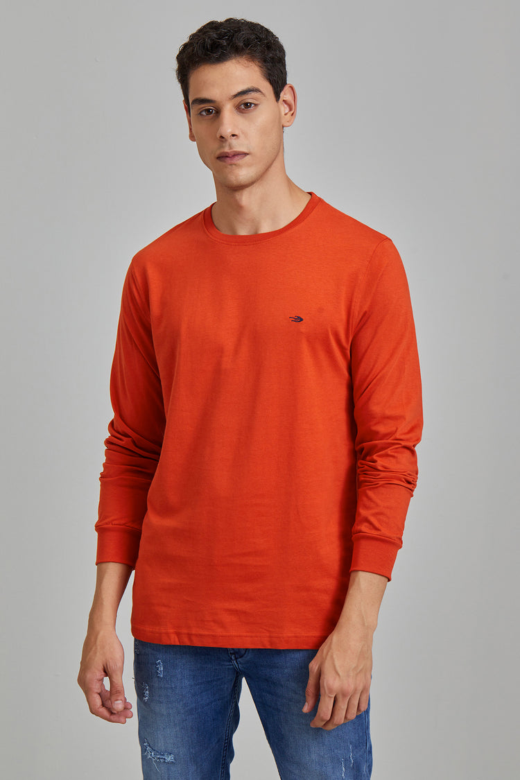 Rust Plain T-Shirt