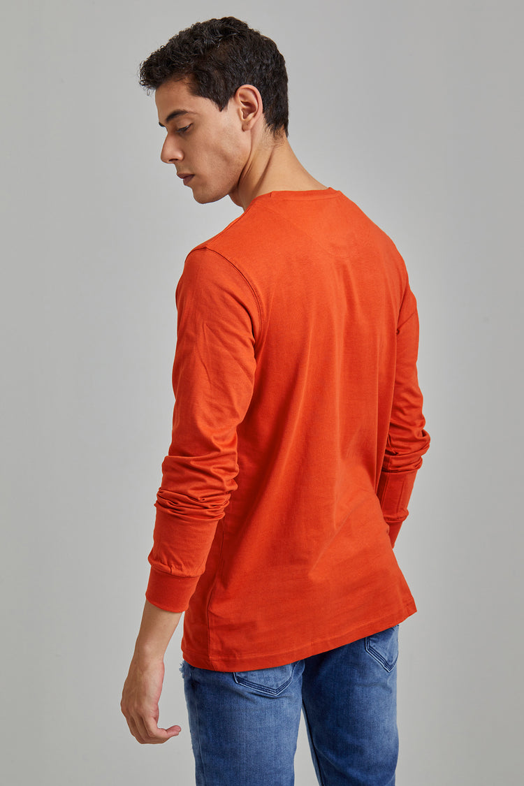 Rust Plain T-Shirt