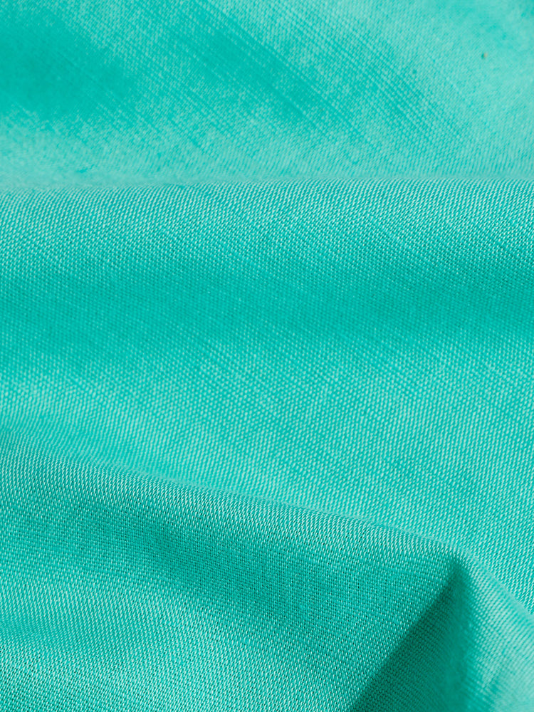 Aqua Green Plain Kurta