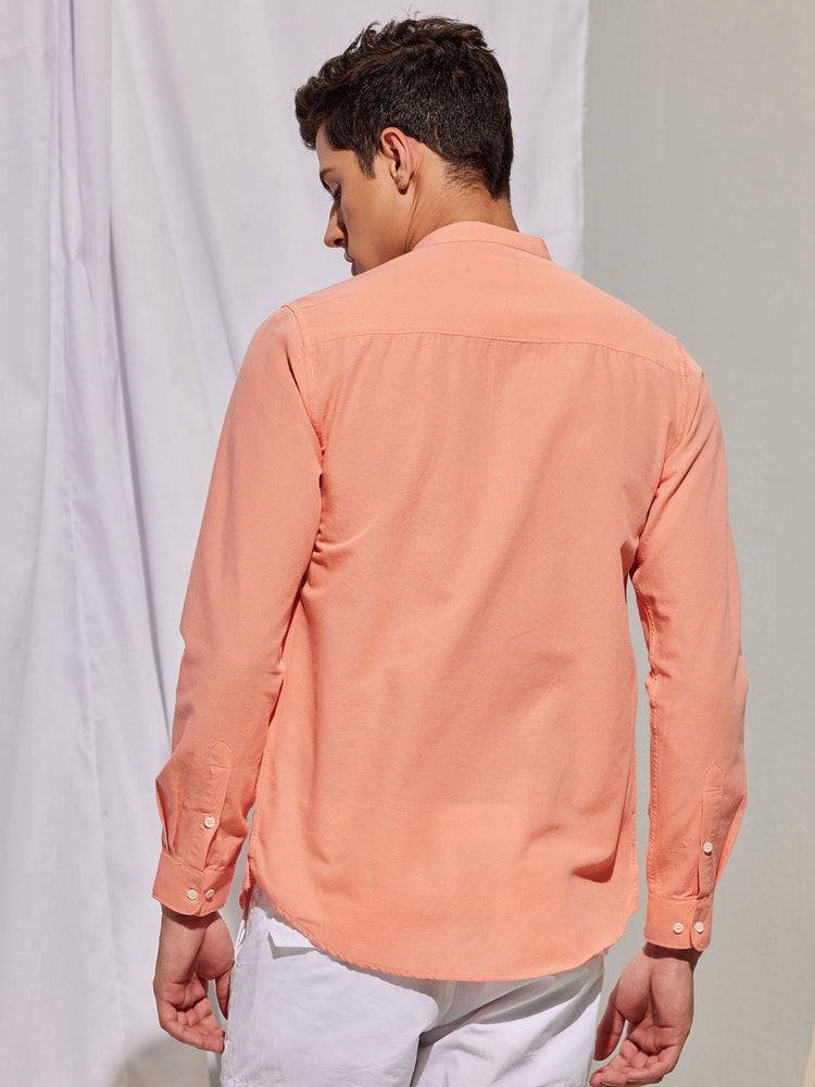 Pink Double Pocket Kurta