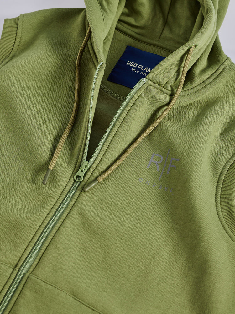 Green  Plain  Sweatshirt