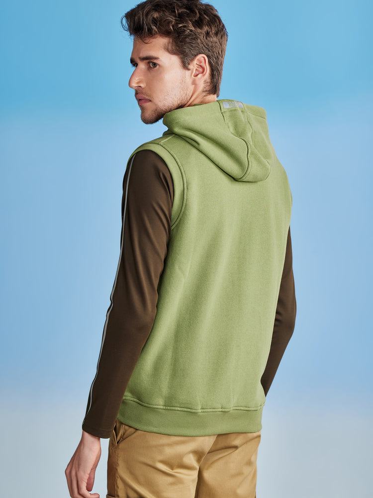 Green  Plain  Sweatshirt