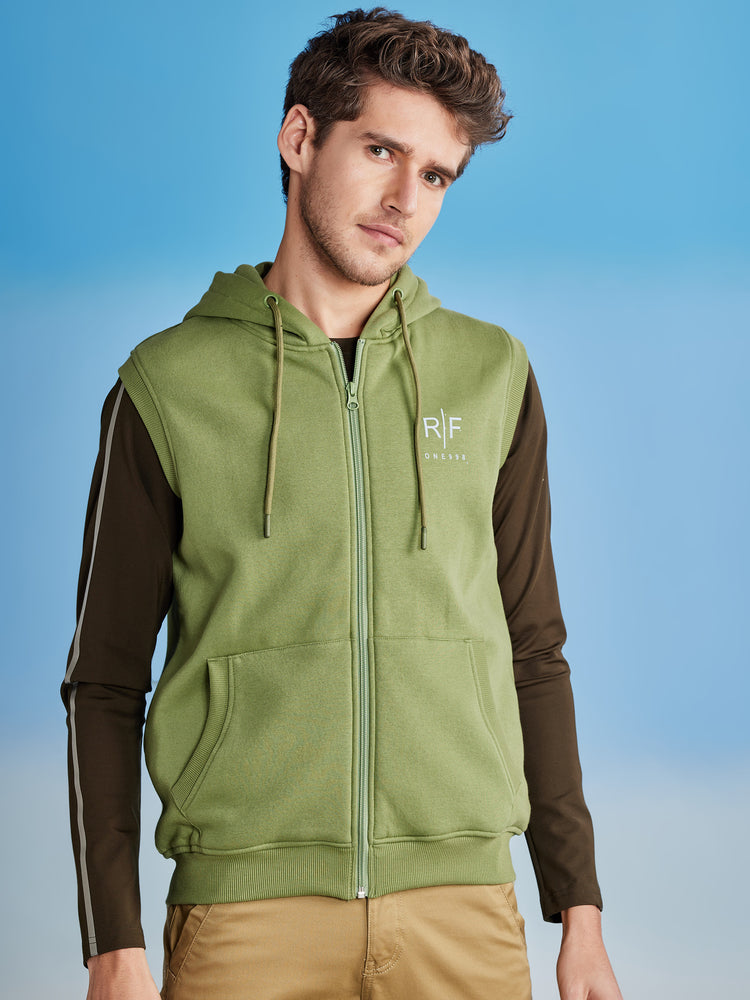 Green  Plain  Sweatshirt