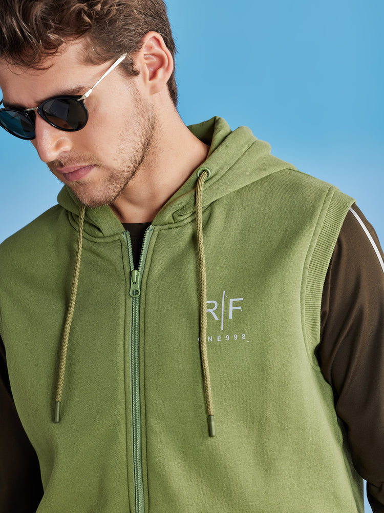 Green  Plain  Sweatshirt