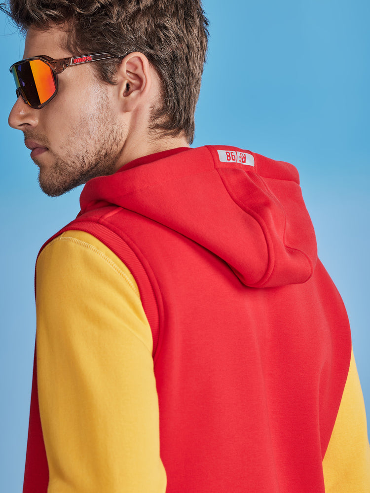Red  Plain  Sweatshirt