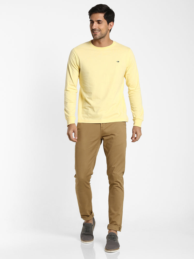 Yellow Plain T-Shirt