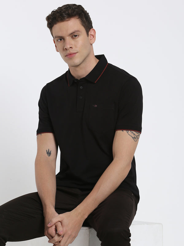 Cotton Stretch Pique Polo