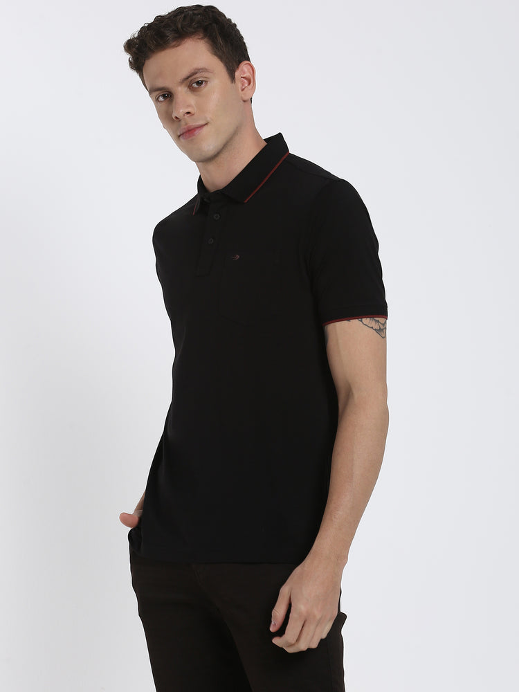 Cotton Stretch Pique Polo