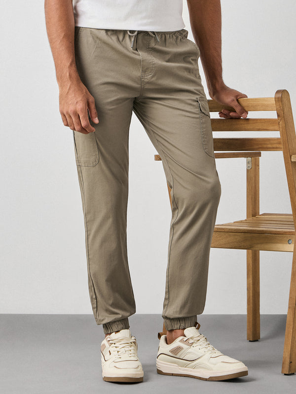 Twill Cargo Jogger
