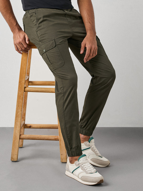 Twill Cargo Jogger