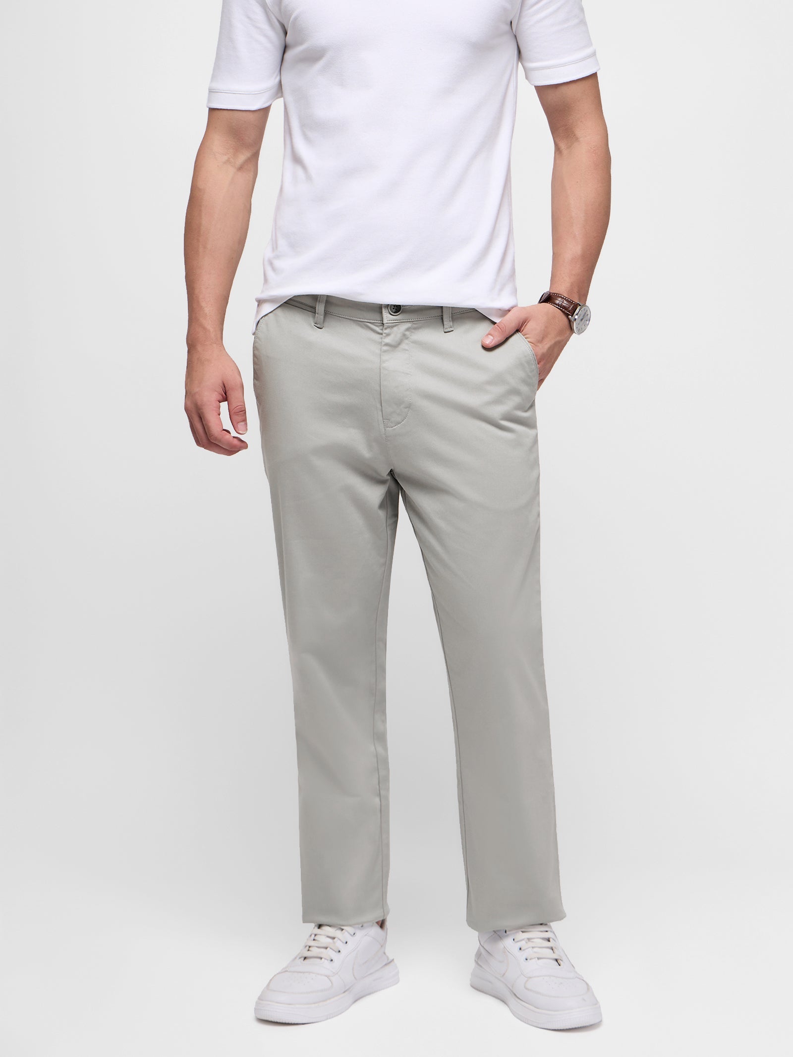 Relaxed Fit Stretch Trouser