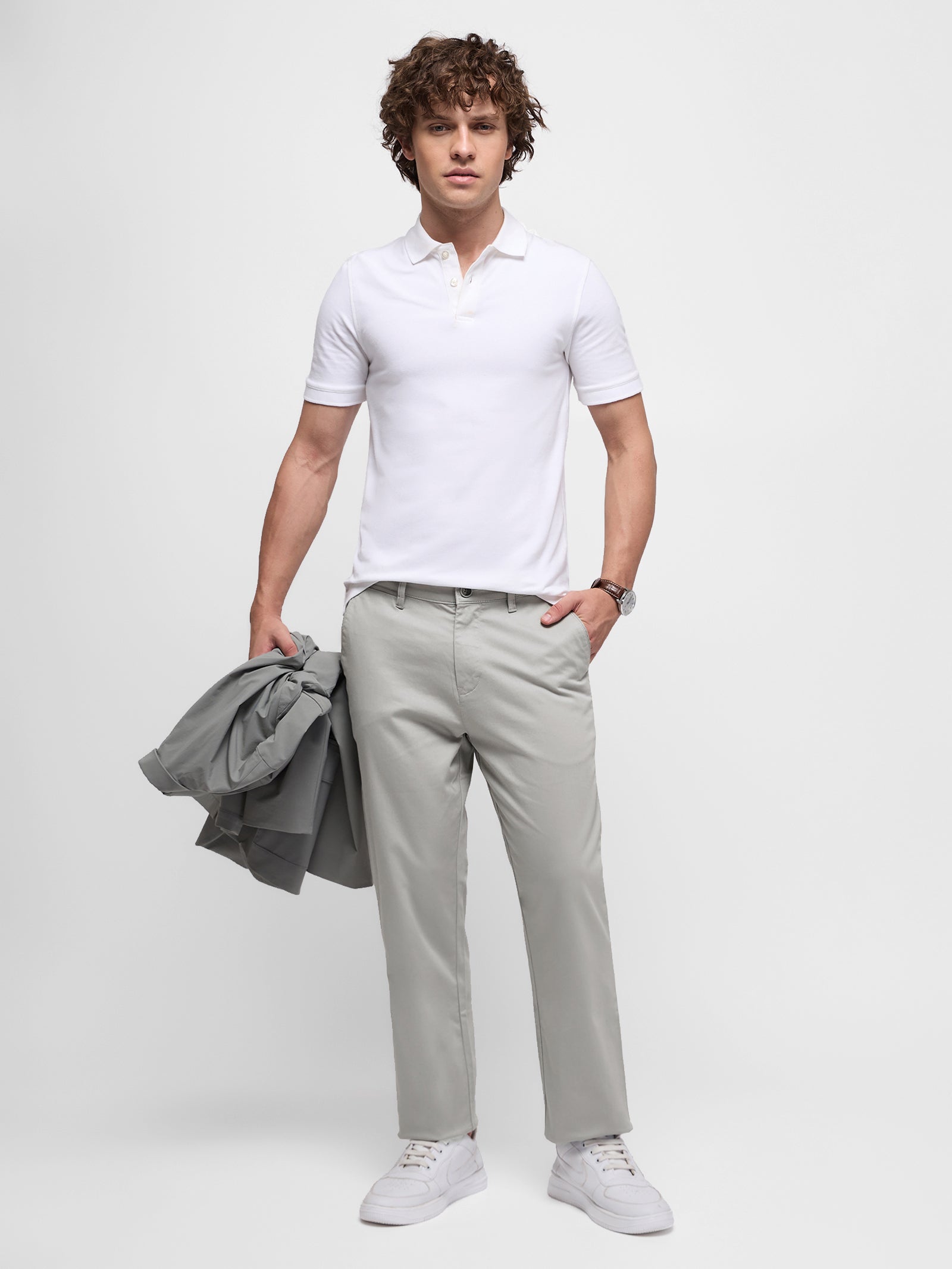 Relaxed Fit Stretch Trouser