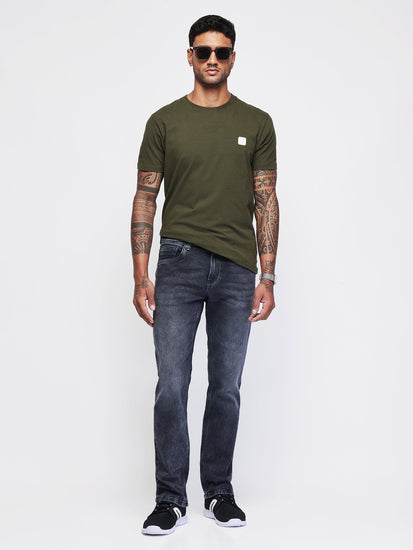 Relaxed Fit Dark Wash Jeans