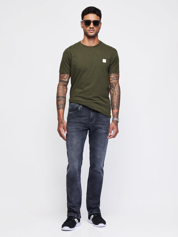 Relaxed Fit Dark Wash Jeans