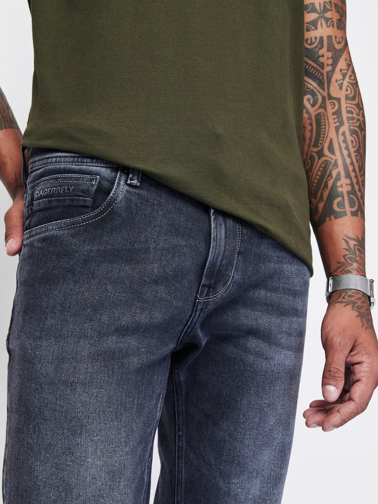 Relaxed Fit Dark Wash Jeans