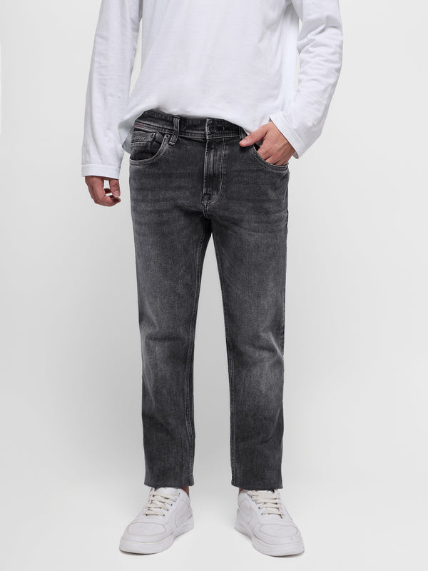 Straight Fit Medium Wash Jeans