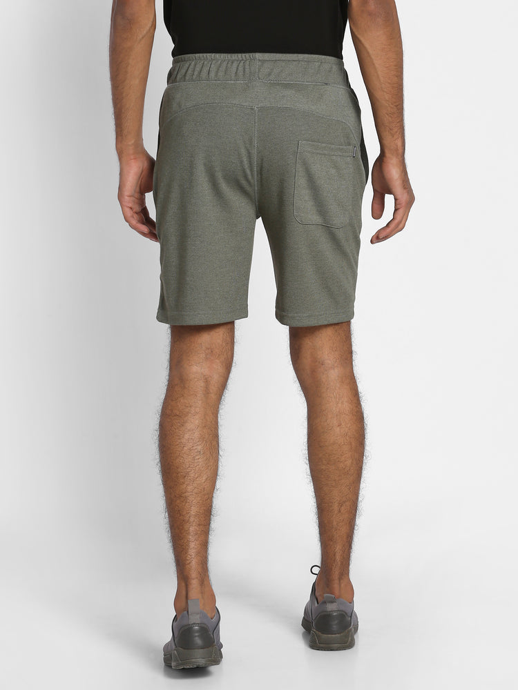 Olive KnIts Plain  Shorts