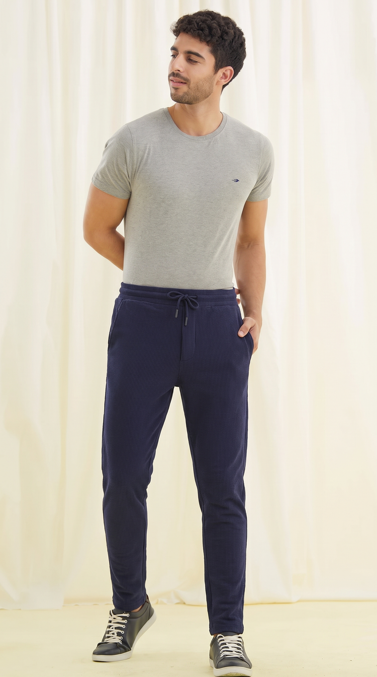 Jacquard Regular Fit Joggers