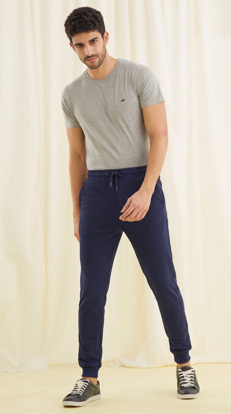 Jacquard Regular Fit Joggers