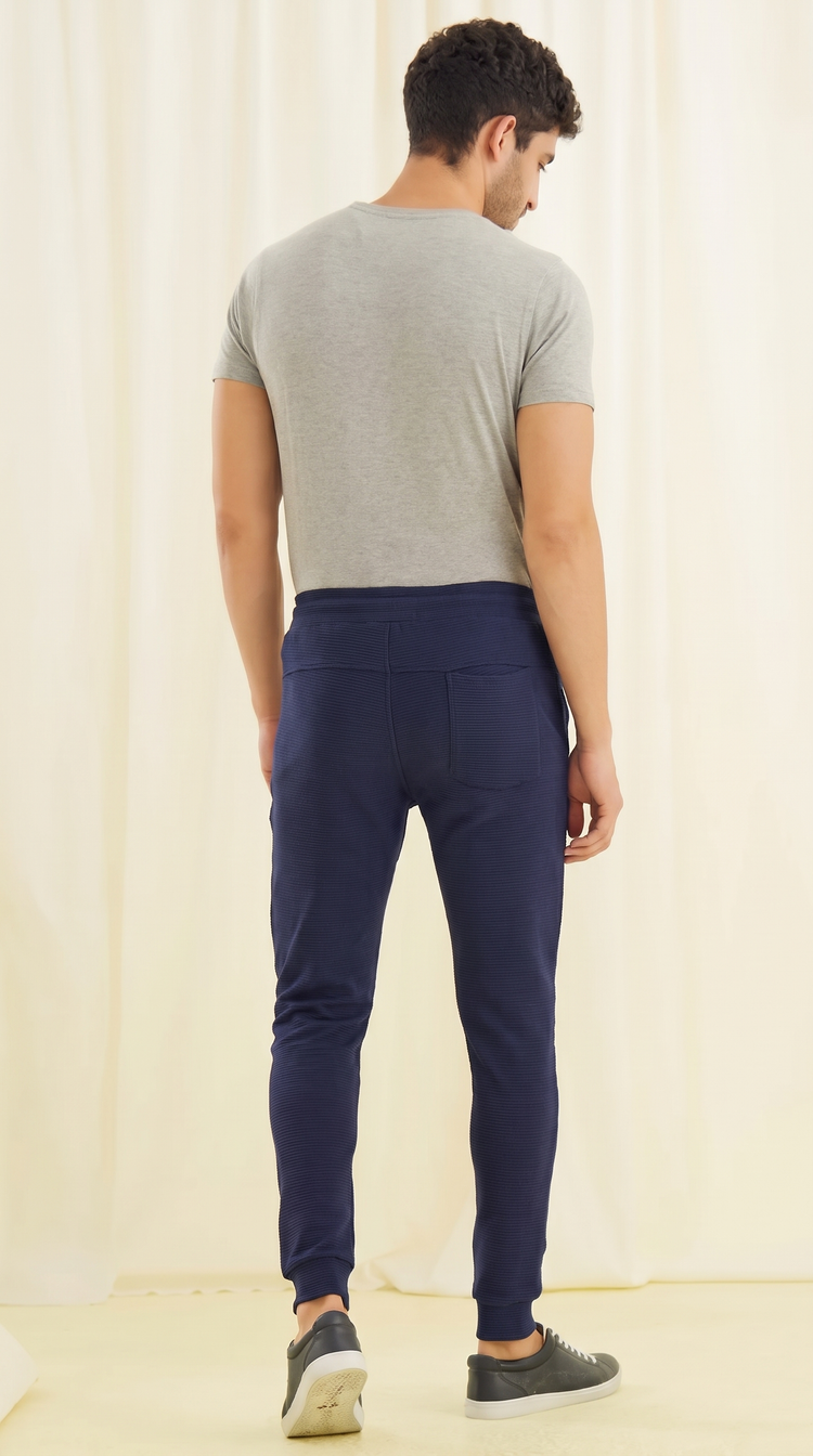 Jacquard Regular Fit Joggers