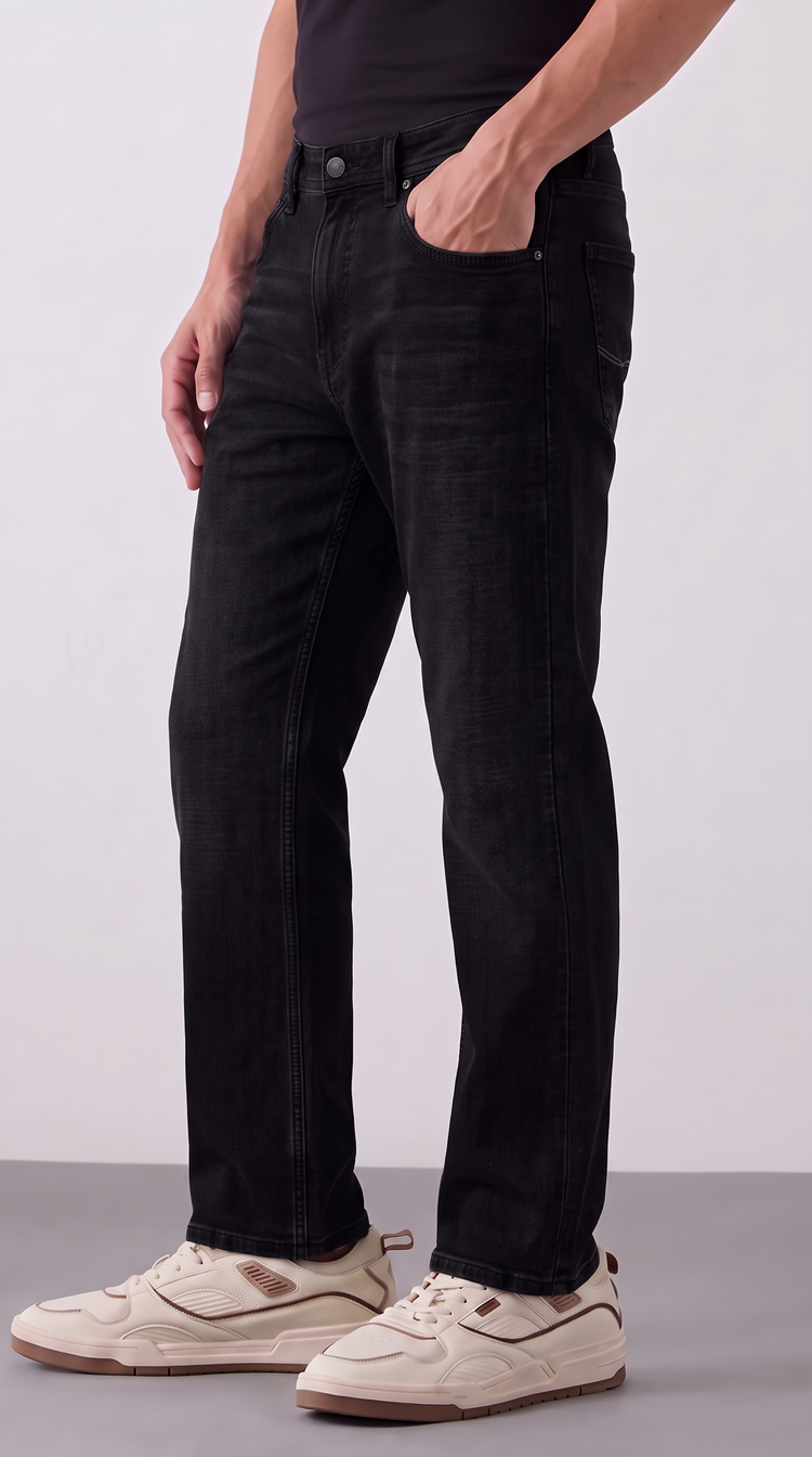 Black Slim Fit Jeans