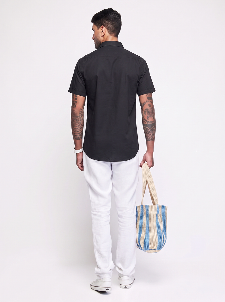 Oxford Stretch Short Sleeve Shirt