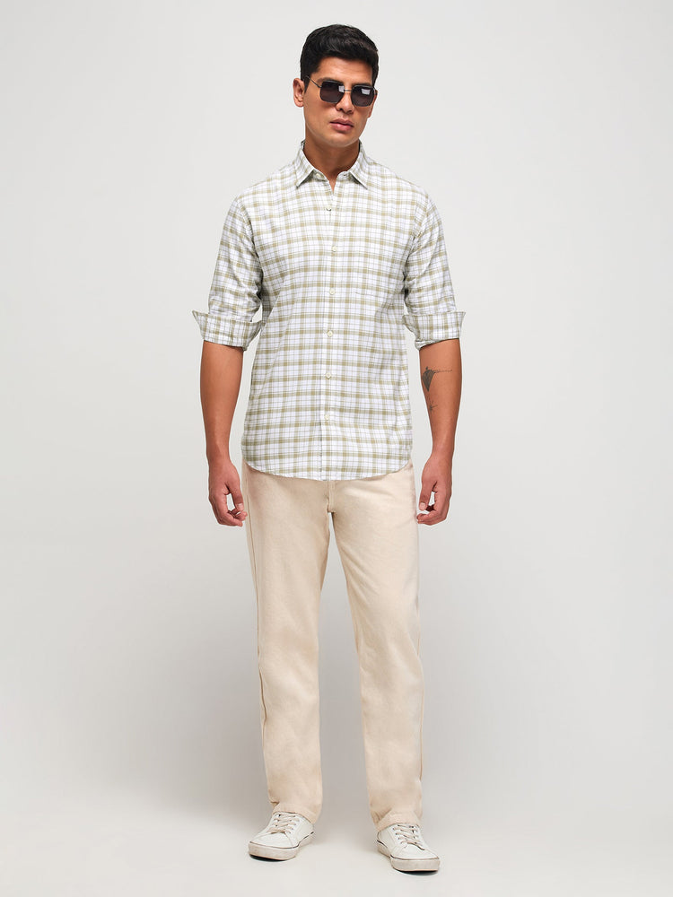 Pure Cotton Checked Shirt