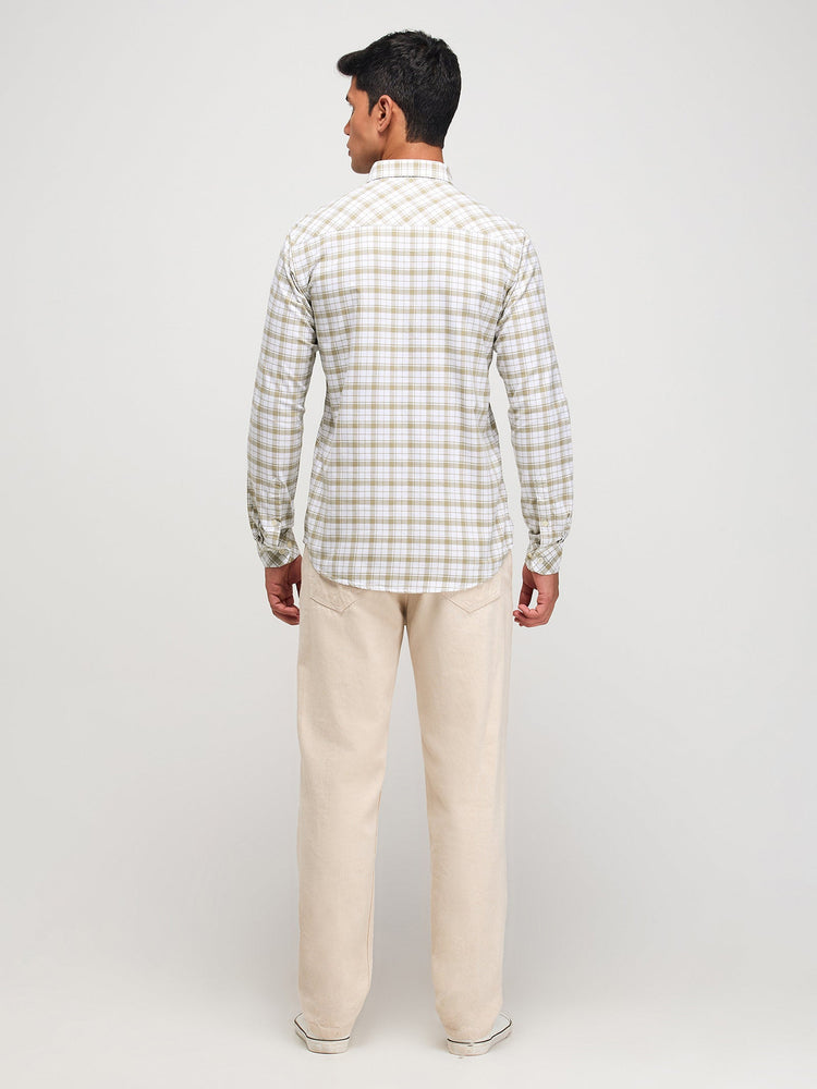 Pure Cotton Checked Shirt