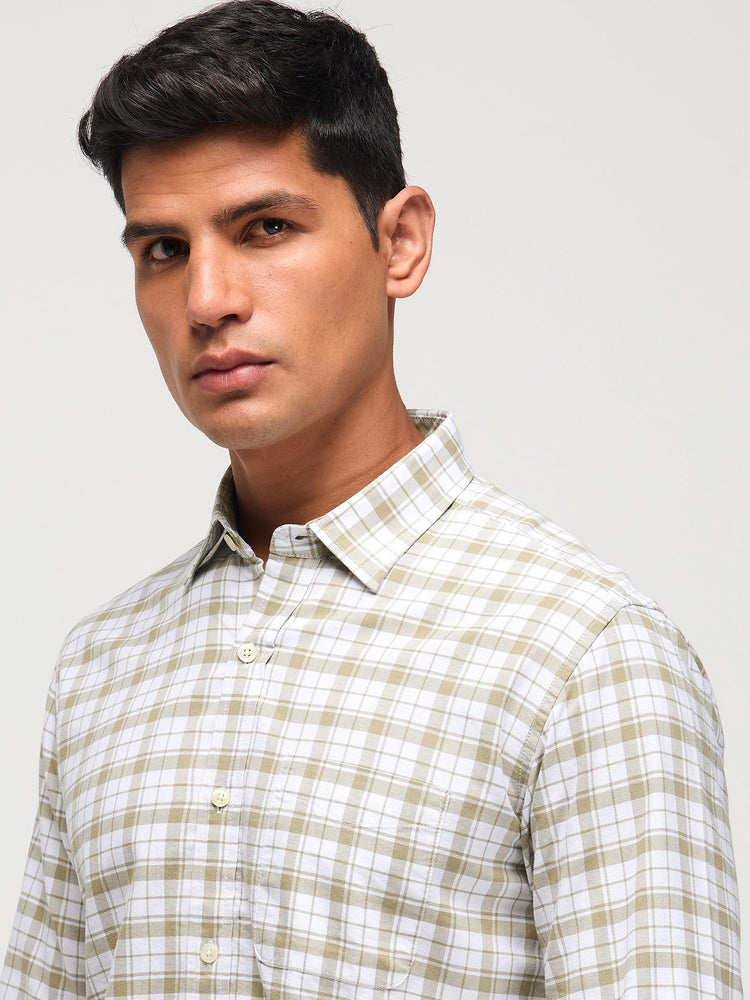 Pure Cotton Checked Shirt